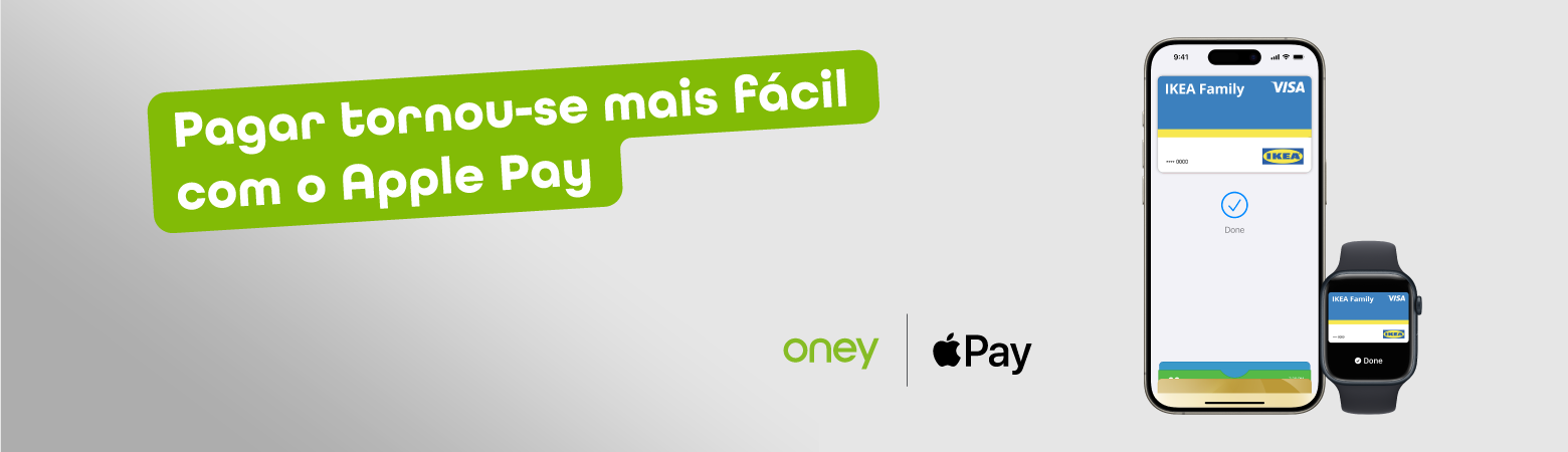 Pagar com o seu cartão gerido pelo Oney tornou-se mais facil com o Apple Pay