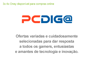 Escolha a solução 3x 4x Oney na PCDiga.