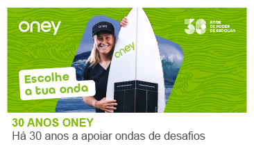 O Oney Portugal apoia ondas de desafios há 30 anos
