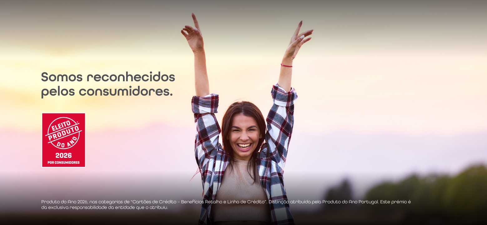 Oney eleito Produto do Ano 2026. Somos reconhecidos pelos consumidores.