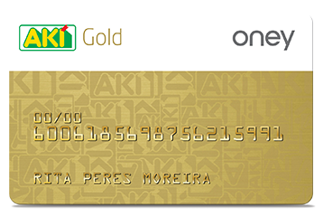 Peça já o seu Cartão AKI Gold.