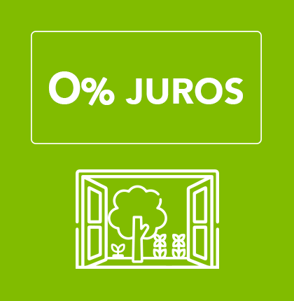 Aproveite 0% JUROS em TODO o Equipamento e Mobiliário de Jardim!