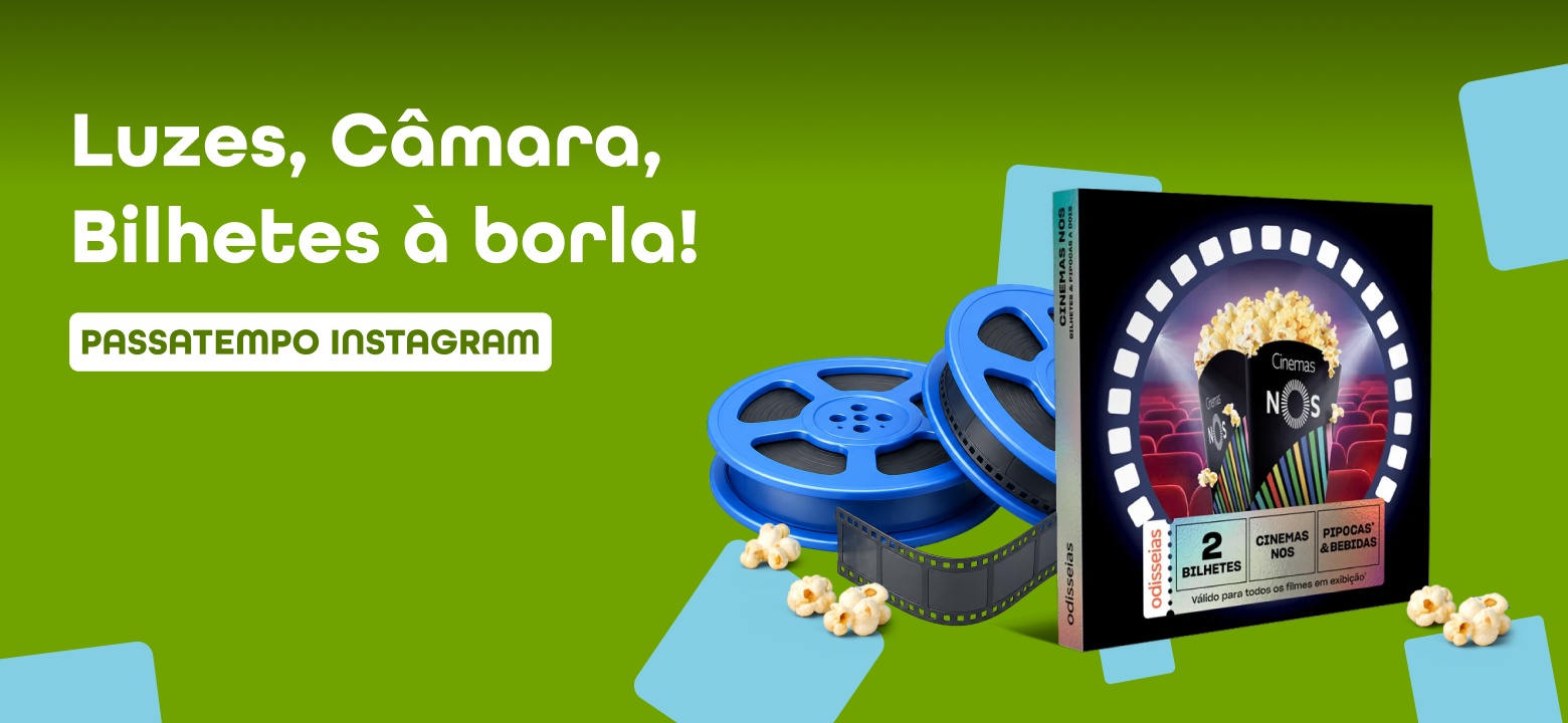 O próximo espetáculo pode ser o seu! Passatempo Instagram