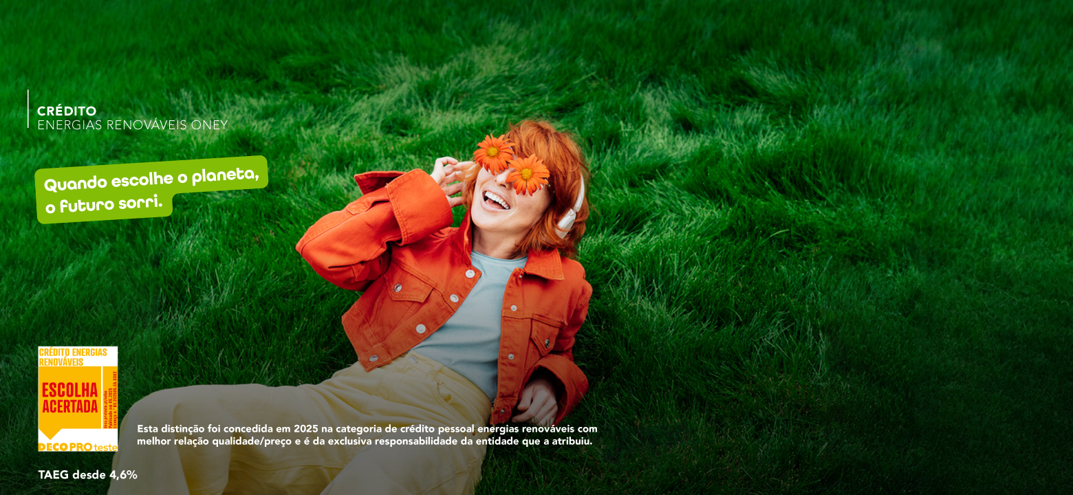 Crédito Energias Renováveis Oney