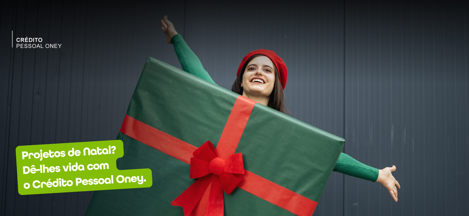 Projetos de Natal com o Crédito Pessoal Oney