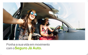Com o Seguro Já Auto, é sempre a andar.