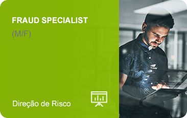 Submeta a sua candidatura para a função Fraud Specialist.